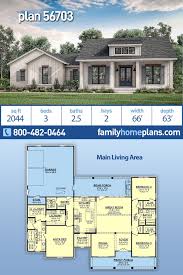 plan 56703 home plan with master