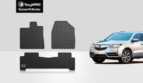 3rd row mats compatible with acura mdx