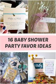 16 of the best diy baby shower favors
