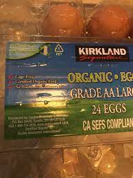 kirkland signature brown eggs grade aa