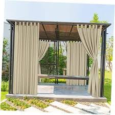 Outdoor Curtains For Patio Waterproof