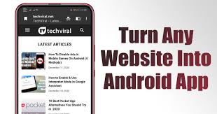 We did not find results for: How To Turn Any Website Into Android App In A Few Seconds