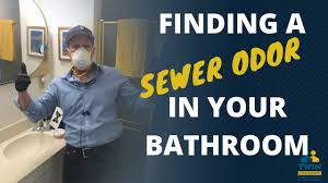 finding a sewer odor in your bathroom