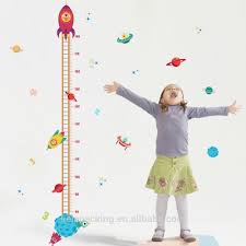 2017 New Design 30 90cm Stars And Rocket Height Measurement Wall Sticker Growth Chart Wall Sticker For Ebay Buy Growth Chart 2017 New Design Wall