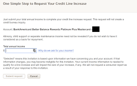 Check spelling or type a new query. Bank Of America Allowing Some Cardholders To Request A Credit Limit Increase Without A Hard Pull Doctor Of Credit