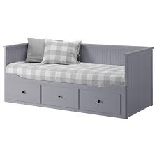 Day Bed W 3 Drawers 2 Mattresses Hemnes Grey Moshult Firm