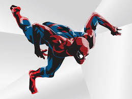 spider man vector art graphics