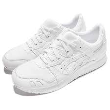 Details About Asics Tiger Gel Lyte Iii 3 Triple White Men Running Shoes Sneakers H7e1y 0101