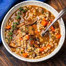 This Mushroom Barley Soup Is Healthy Hearty And Deliciously  gambar png