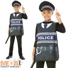 I'm brave as a lion and strong as a rock. Girls Child Kids Boys Girls Police Cop Fancy Dress Costume Policeman Odyseo