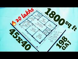 1800 Sq Ft 3 Bedrooms House Plans 45