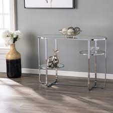 maxina mirrored console table w