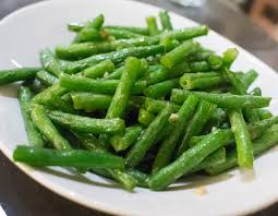 chinese style garlic green beans