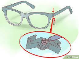 5 Ways To Repair Eyeglasses Wikihow