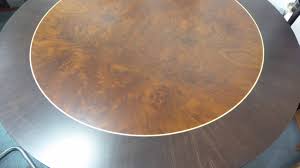 Maybe you would like to learn more about one of these? Clive Christian Dining Table Round Form With Burr Walnut Quarter Cut Top On Turned Column 120cm Diam X 80cm H 12000 New