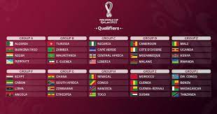 World Cup 2022 Group Africa gambar png