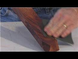 woodworking how to apply tung oil to