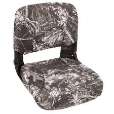 Weather High Back Camo Boat Seat