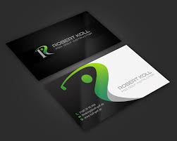 Modern Professional Golf Course Business Card Design For