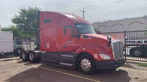 Kenworth T680 2017 Red Trailers By