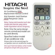hitachi aircon remote control best
