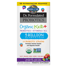 microbiome organic kids berry cherry