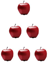 Apple Pyramid Picture Free Math