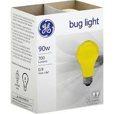 Ge Light Bulbs Outdoor Bug Light 90 Watts Batteries Lighting Market Basket