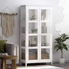 multia storage cabinet with acrylic