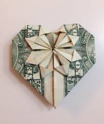 Making a dollar heart is a simple but cool money gift idea. Over The Garden Fence Take Heart This Valentine S Day