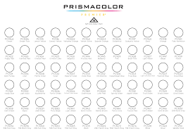 Prismacolor 72 Colour Chart By Codasaur Deviantart Com On
