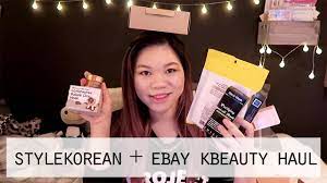 stylekorean ebay kbeauty haul you