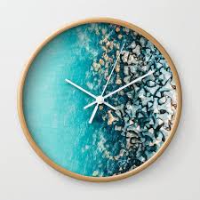 Beach Decor Wall Clock By Art