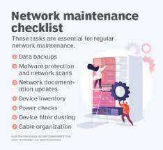 network maintenance checklist