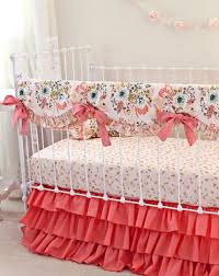 Blush Pink And C Crib Bedding Girl