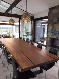 Live Edge Dining Table Lumber Furniture
