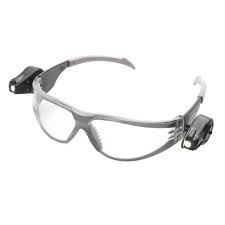 3m 11356 Safety Glasses With Attached Led Lights
