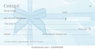 Cheque Christmas Stock Vectors Images Vector Art