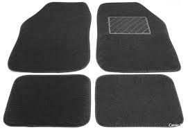 carsio universal car mats black