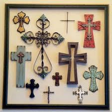 Framed Crosses Cross Wall Decor