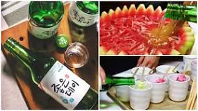 What mixes good with soju?