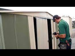 Changing Sliding Shed Door Glides The