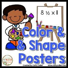 Color And Shape Poster Set