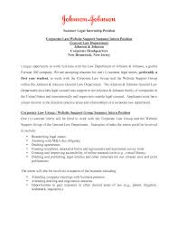 Ideas of Sample Cover Letter Law School Internship On Example