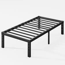 heavy duty metal platform bed frame