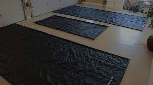 your garage floor containment mat