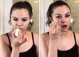 selena gomez gives dewy makeup tutorial