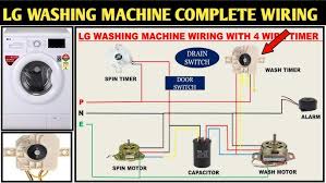 October 24, 2018october 24, 2018. Lg Washing Machine Wiring 6 Wire Wash Timer Wiring 4 Wire Wash Timer Wiring Youtube