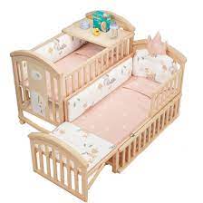 adjustable functions infant crib cot