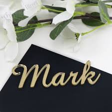 So you can stop fiddling with font sizes until it looks right. Laser Cut Wedding Name Place Cards Off 73 Buy